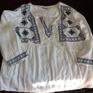 Lucky Brand XL Boho Shirt